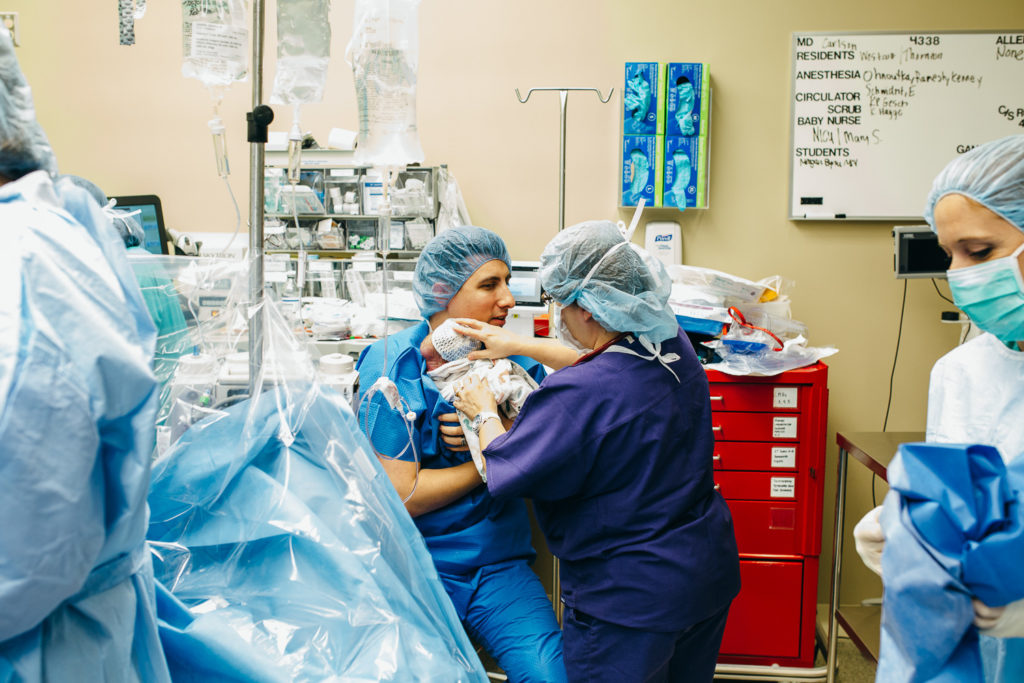 father in the OR